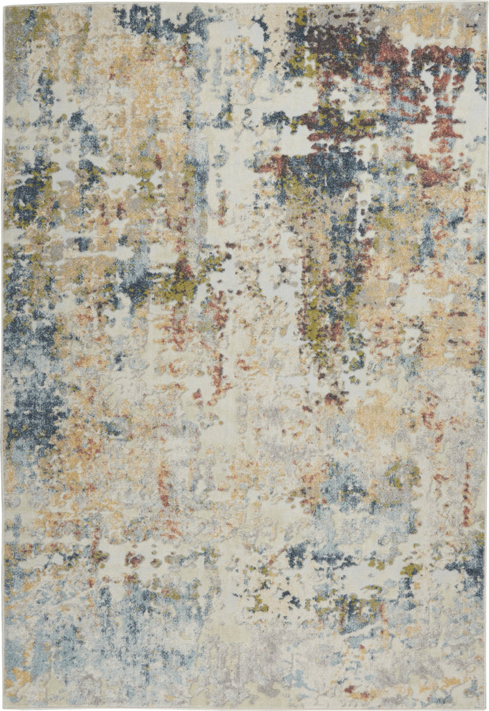 Nourison Trance TRC05 Ivory/Multi Area Rug
