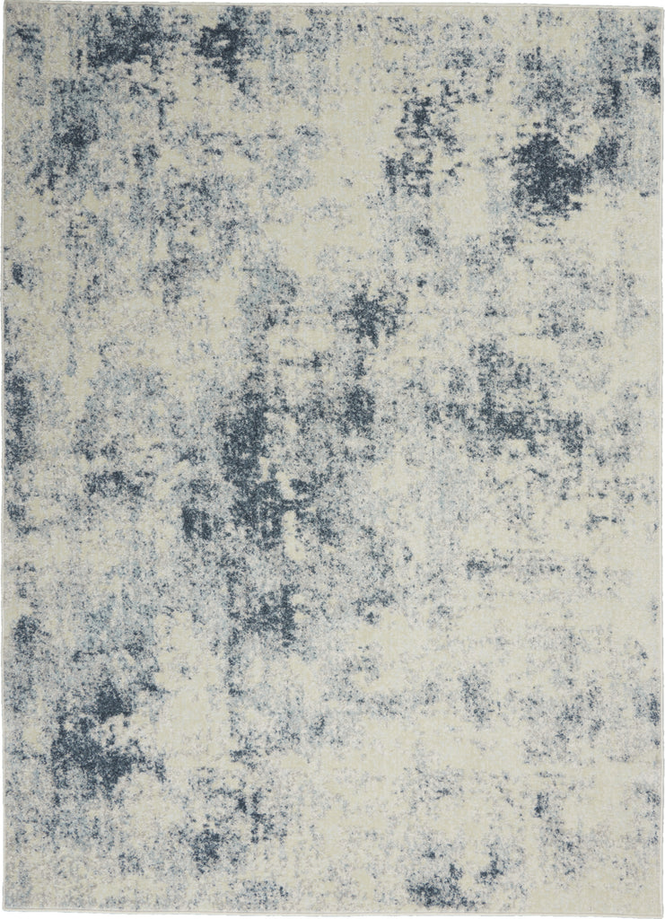 Nourison Trance TRC06 Ivory Blue Area Rug