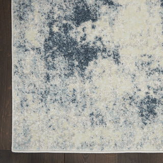 Nourison Trance TRC06 Ivory Blue Area Rug