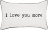 Nourison Trendy Hip New-age I Love You More White by Mina Victory main image