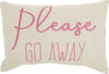 Trendy Hip New-age Please Go Away Pink by Nourison main image