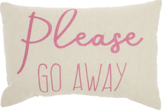 Trendy Hip New-age Please Go Away Pink by Nourison main image