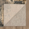 Karastan Elements Treviso Gray Area Rug Back Image