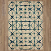 Karastan Expressions Triangle Accordion Beige Area Rug by Scott Living Main Image