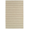 LR Resources Tribeca 04311 White/Beige Hand Woven Area Rug 5' X 8'