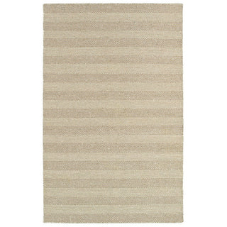 LR Resources Tribeca 04311 White/Beige Hand Woven Area Rug 8' x 10'