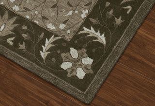 Dalyn Tribeca TB1 Chocolate Area Rug Corner Image