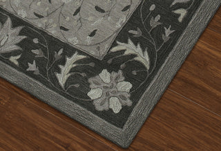 Dalyn Tribeca TB1 Pewter Area Rug Corner Image