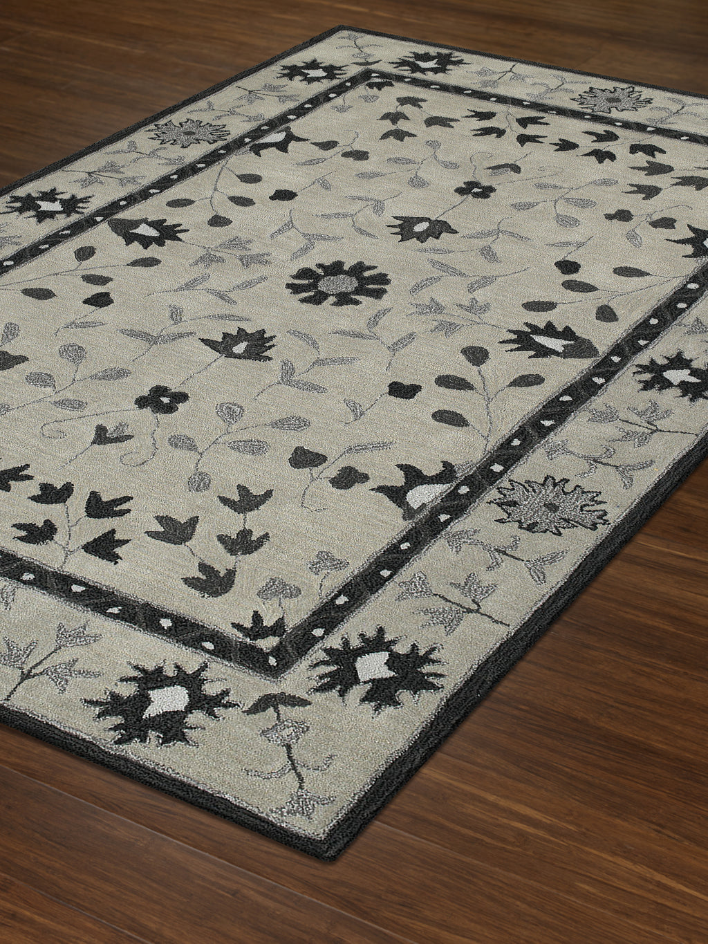 Dalyn Tribeca TB5 Silver Area Rug Flat Image Feature