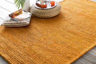 Surya Tropics TRO-1015 Burnt Orange Hand Woven Area Rug 