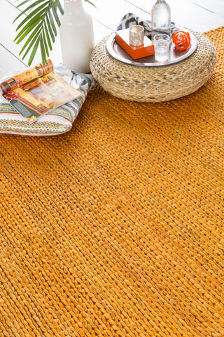 Surya Tropics TRO-1015 Burnt Orange Hand Woven Area Rug 