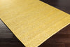 Surya Tropics TRO-1020 Gold Hand Woven Area Rug 5x8 Corner