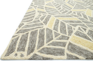 Loloi Tropez TZ-05 Grey / Gold Area Rug Corner Shot