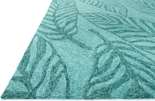 Loloi Tropez TZ-06 Aqua Area Rug Corner Shot