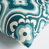 Artistic Weavers Trudy Blossom Teal/Ivory Detail