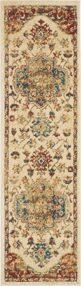 Traditional Vintage TRV01 Ivory Area Rug by Nourison