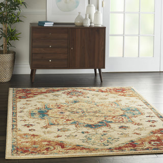 Traditional Vintage TRV01 Ivory Area Rug by Nourison