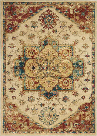 Traditional Vintage TRV01 Ivory Area Rug by Nourison