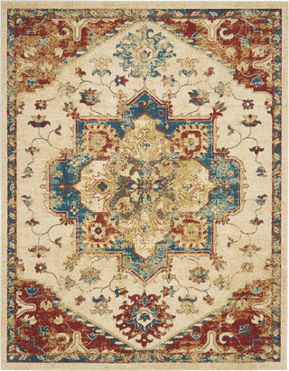 Traditional Vintage TRV01 Ivory Area Rug by Nourison