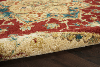 Traditional Vintage TRV01 Red Area Rug by Nourison