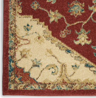 Traditional Vintage TRV01 Red Area Rug by Nourison