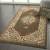 Traditional Vintage TRV03 Brown Area Rug by Nourison