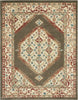 Traditional Vintage TRV03 Brown Area Rug by Nourison