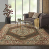 Traditional Vintage TRV03 Brown Area Rug by Nourison