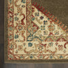 Traditional Vintage TRV03 Brown Area Rug by Nourison