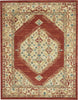 Traditional Vintage TRV03 Red Area Rug by Nourison