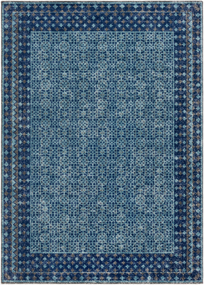 Surya Tessera TSE-1008 Blue/Grey Area Rug main image