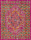 Surya Tessera TSE-1017 Pink/Orange Area Rug 7'10'' X 10'3''