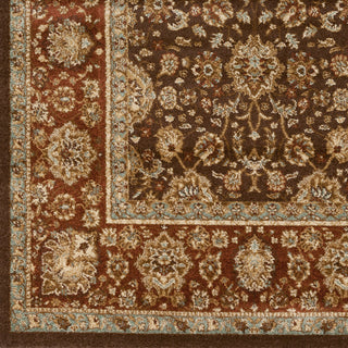 Surya Tatil TTL-1020 Dark Brown Machine Woven Area Rug Sample Swatch