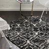 Unique Loom Tucson T-TUSN1 Black Area Rug Octagon Lifestyle Image