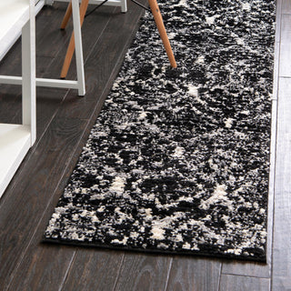 Unique Loom Tucson T-TUSN1 Black Area Rug Runner Lifestyle Image