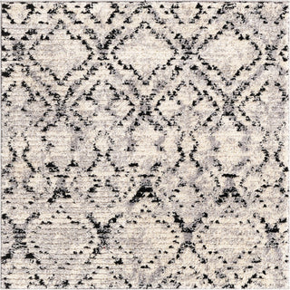 Unique Loom Tucson T-TUSN1 Ivory Area Rug Square Top-down Image