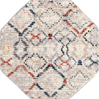 Unique Loom Tucson T-TUSN1 Multi Area Rug Octagon Lifestyle Image Feature