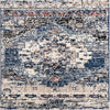 Unique Loom Tucson T-TUSN2 Blue Area Rug Square Top-down Image