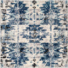 Unique Loom Tucson T-TUSN3 Blue Area Rug Square Top-down Image