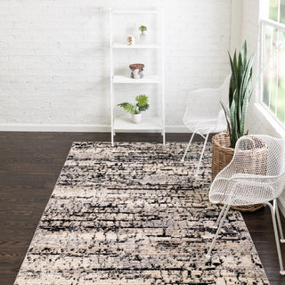 Unique Loom Tucson T-TUSN4 Gray Area Rug Rectangle Lifestyle Image