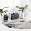 Unique Loom Tucson T-TUSN5 Gray Area Rug Octagon Lifestyle Image Feature
