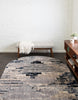 Unique Loom Tucson T-TUSN5 Gray Area Rug Oval Lifestyle Image