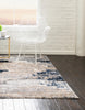 Unique Loom Tucson T-TUSN5 Gray Area Rug Square Lifestyle Image