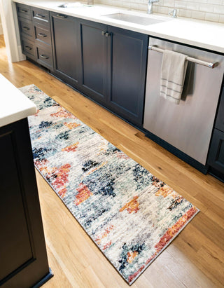 Unique Loom Tucson T-TUSN5 Multi Area Rug Runner Lifestyle Image