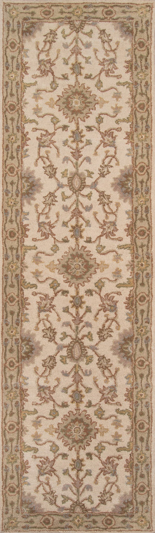 Momeni Tudor TUD-2 Beige Area Rug Closeup