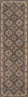 Momeni Tudor TUD-3 Grey Area Rug Closeup