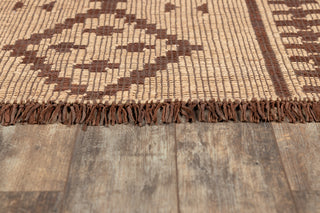 Momeni Tugart TUG-1 Natural Area Rug by Lemieux Et Cie Close up