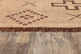 Momeni Tugart TUG-3 Natural Area Rug by Lemieux Et Cie Close up