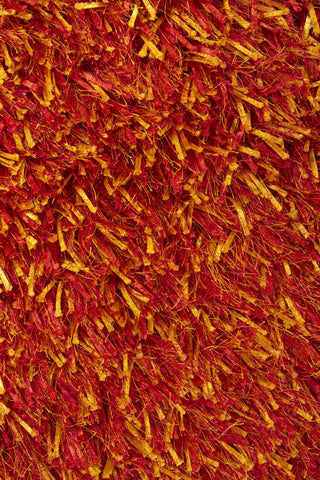 Chandra Tulip TUL-17400 Red/Yellow Area Rug Close Up