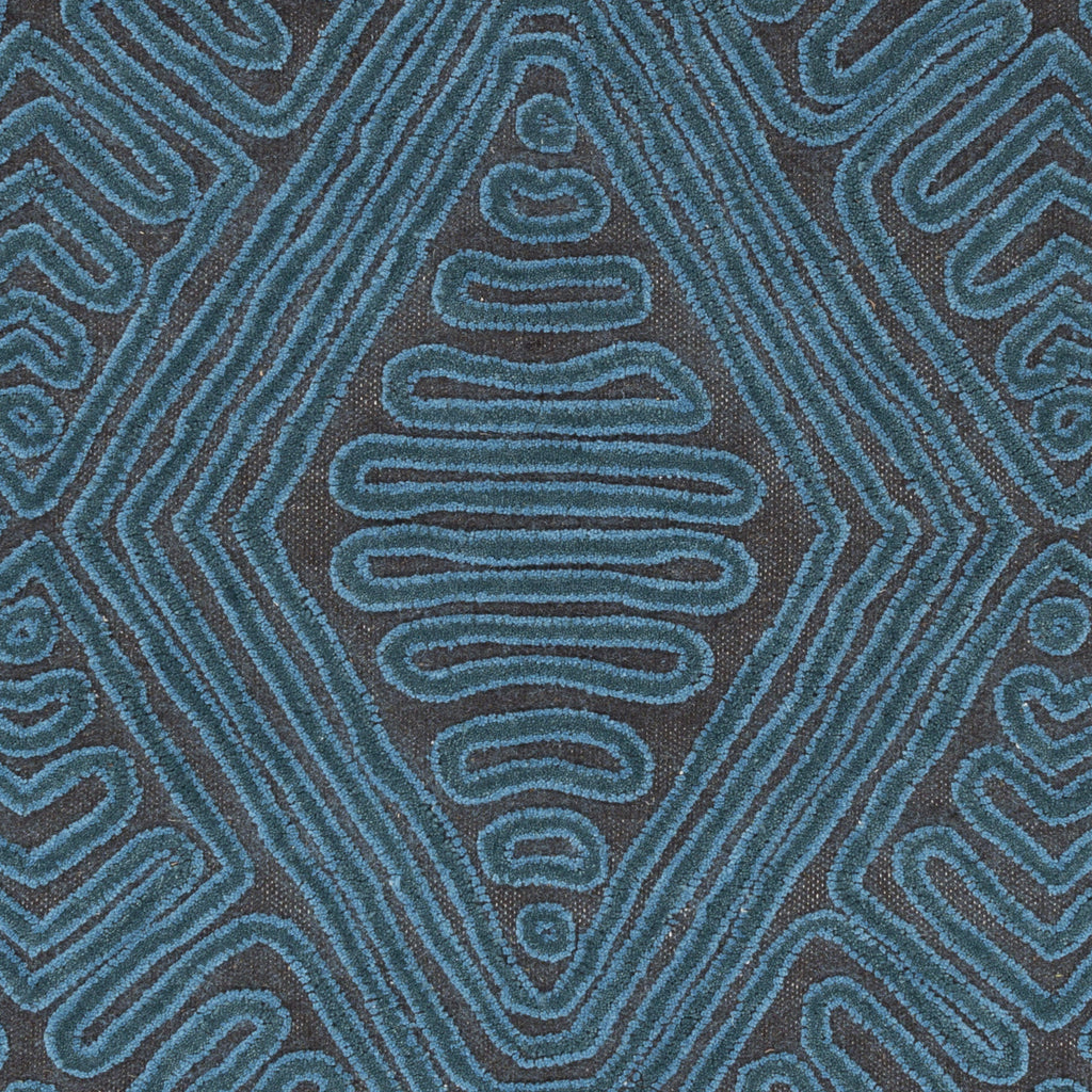 Surya Tulemola TUL-4000 Black Area Rug Sample Swatch